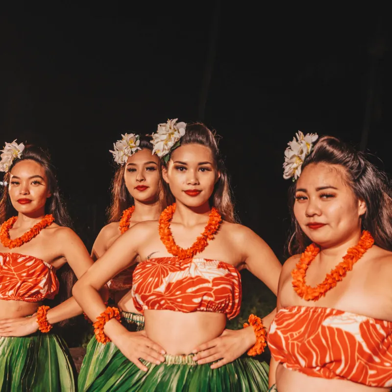a group of people posing for the camera
